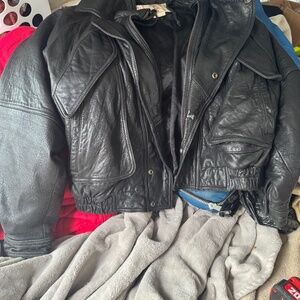 Genuine leather jacket from the 80’s